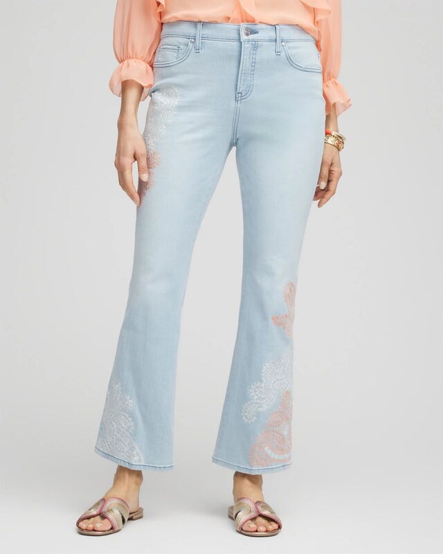 So Slimming Kick Flare Girlfriend Jeans
